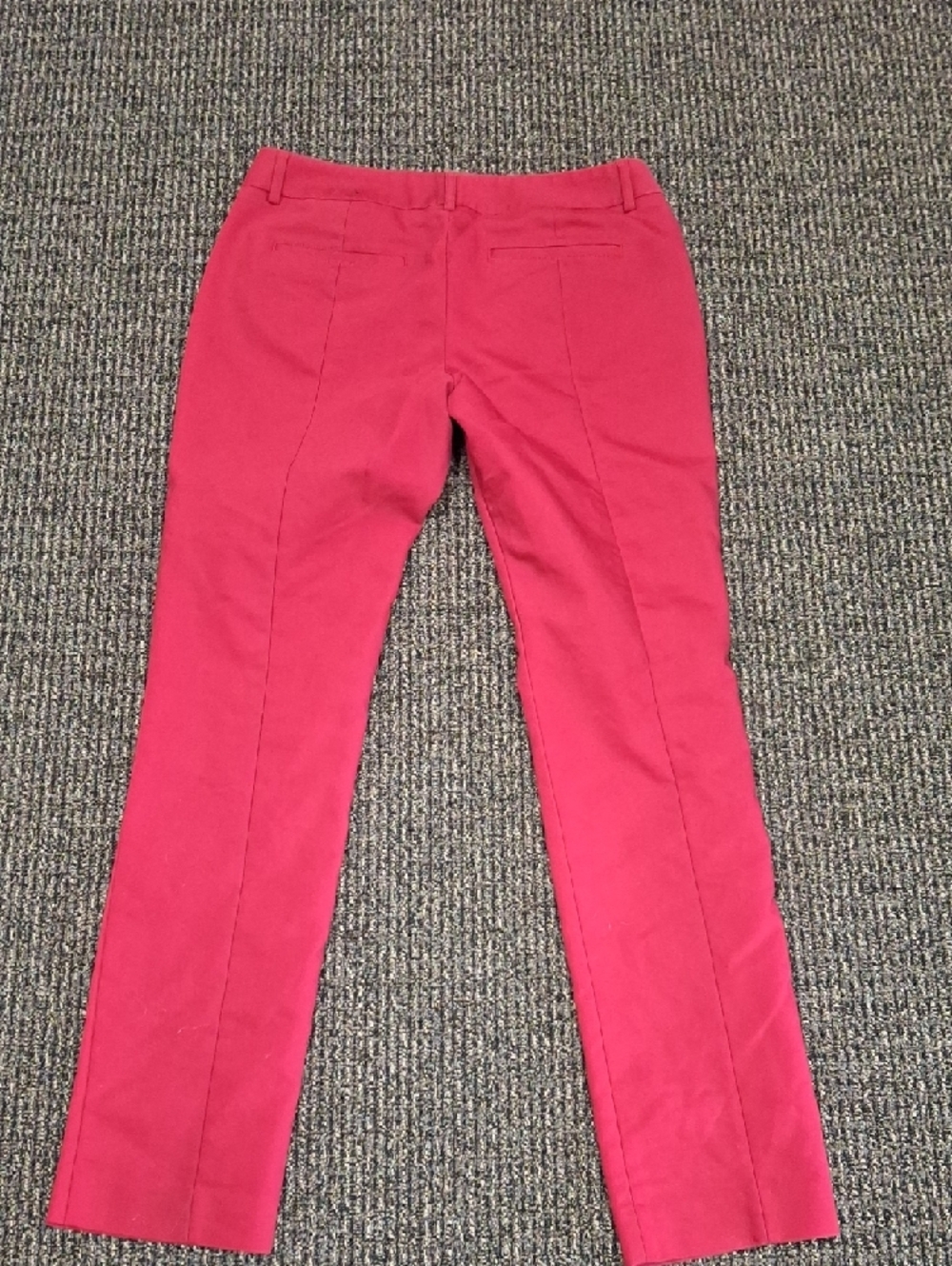 Express Raspberry Pink Straight-Leg Pants - Picture 4 of 5